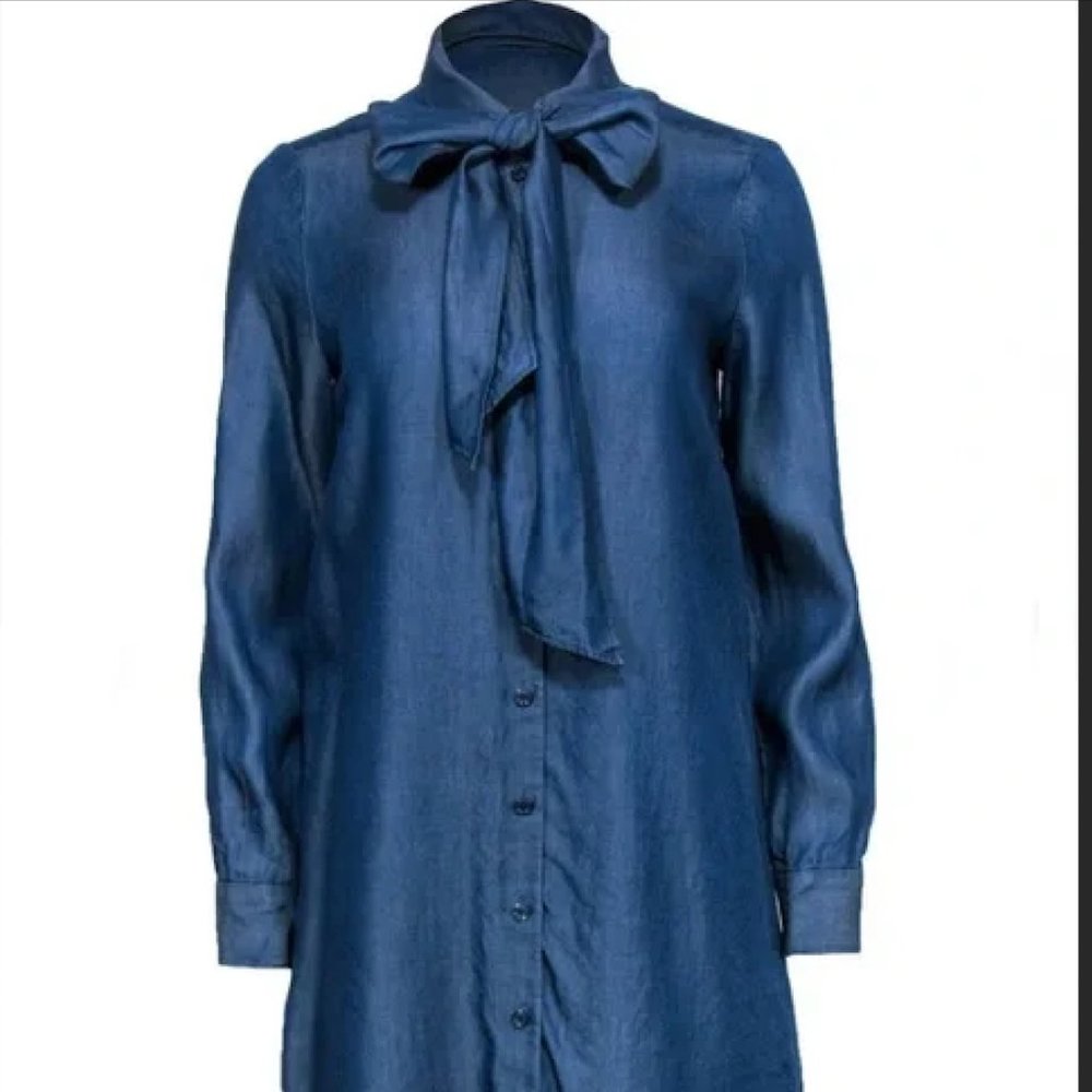 NWOT Kate Spade Chambray Button Up Dress